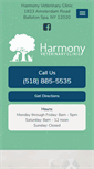 Mobile Screenshot of harmonyvetclinic.com